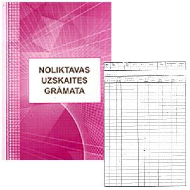 Noliktavas uzskaites grāmata, A4Z, 48 lapas