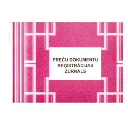 Preču dokumentu reģistrācijas žurnāls, A4Z, 48 lapas