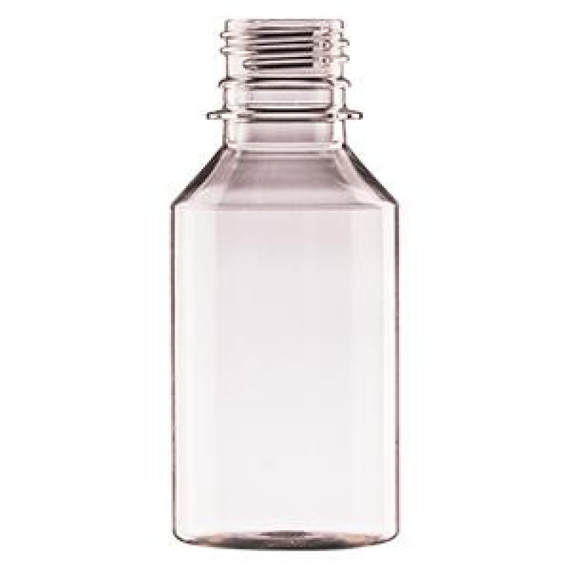 Plastmasas pudele 0.12L tintiem ar korķi