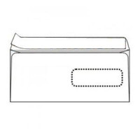 Aploksnes E65 DLHK 110x220mm ar logu 10 gab./iepak.