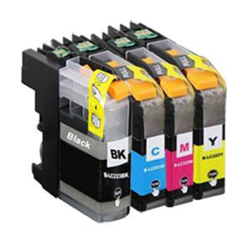 BG kārtridžs Brother LC223Y 550lap.dzeltens