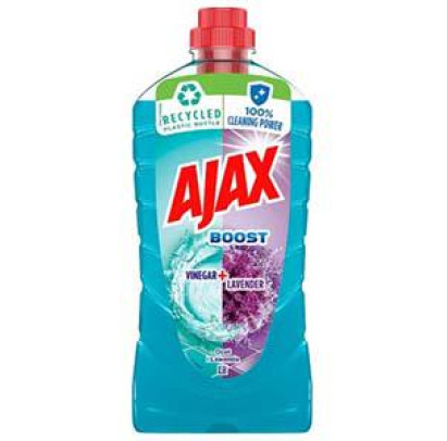 AJAX boost vinegar & lavender grīdas tīrīšanas līdzeklis, 1 L