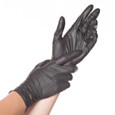 Nitrila cimdi  DARK , melni, XL, (100 gab), 10 pakas/kaste