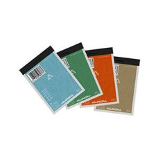 Bloknots AURORA A7/100 rūtiņu papīra vāki