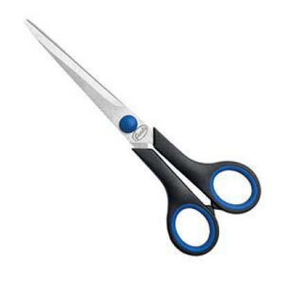Šķēres 17.5cm gumijoti rokturi DE