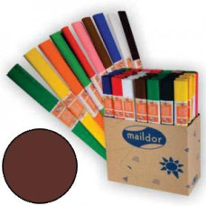 KREPPAPĪRS 50CMX2.5M BRŪNS