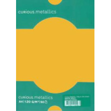 Papīrs Curious Metallics Super Gold, A4, 120g, 50