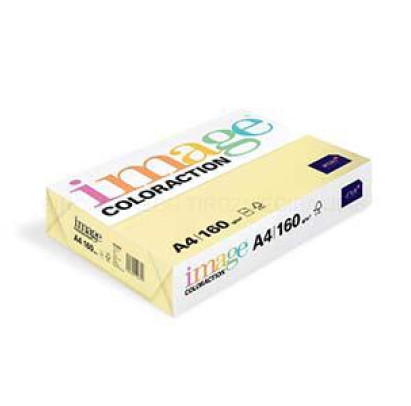 Krāsains papīrs A4, 160g/m2, 250 loksnes, Desert/Bāli dzeltens, Image Coloraction