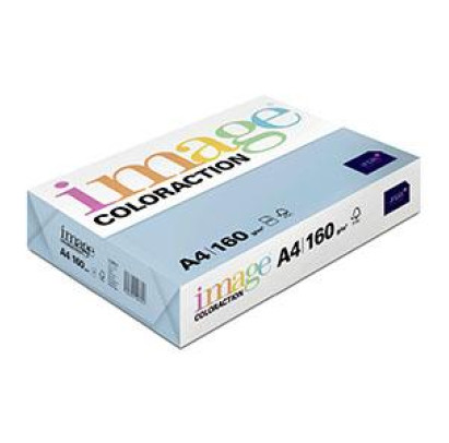 Krāsains papīrs A4, 160g/m2, 250 loksnes, Iceberg/gaiši zils, Image Coloraction