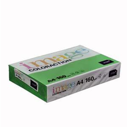 Krāsains papīrs A4, 160g/m2, 250 loksnes, Dublin/Zaļš, Image Coloraction