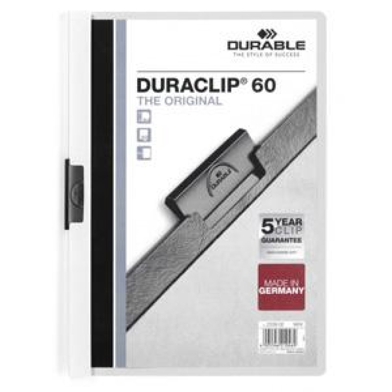 *Mape Duraclip Original 60 DURABLE, balta