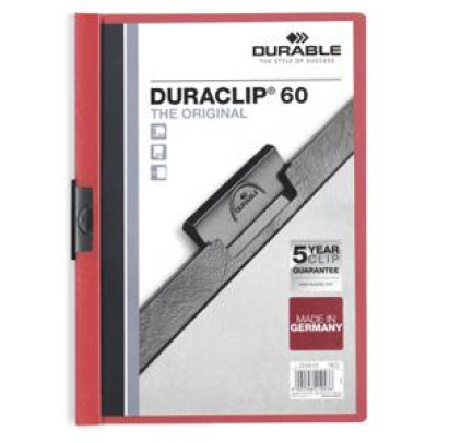 Mape Duraclip Original 60 DURABLE, sarkana