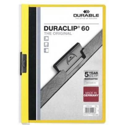 Mape Duraclip Original 60 DURABLE, dzeltena