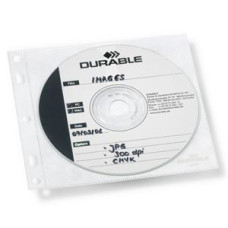 Kabatas CD/DVD diskiem, ar perforāciju, 10 gab.,