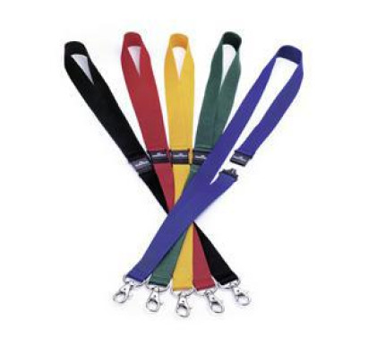 Tekstila lente personas kartei DURABLE, sarkana, 1