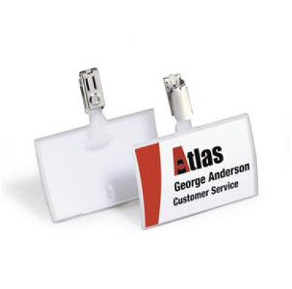 Personas karte Click Fold 54x90mm ar klipsi, DURABLE