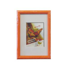 Fotorāmis 13x18cm COLORI koka, oranža krāsa