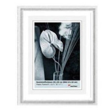 Fotorāmis 21x30cm plastikāta, sudraba krāsa