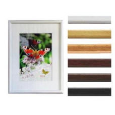 Fotorāmis 21x30cm AURA bordo, plastika