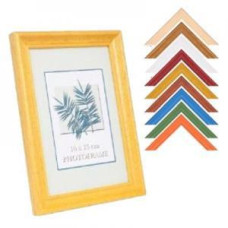 Fotorāmis 15x21cm koka, krēma krāsa