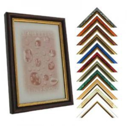 Fotorāmis 21x30cm ECO-1 plastikāta, bordo krāsa