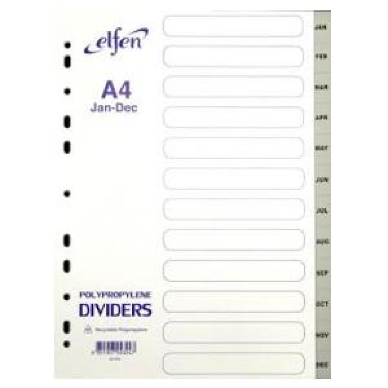 Sadalītājs A4/ Jan-Dec ELFEN