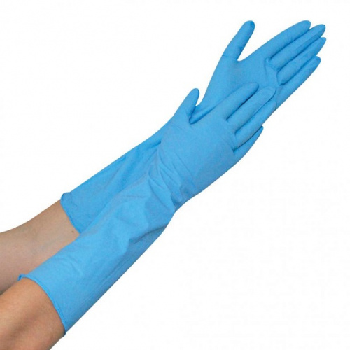 Nitrile gloves, EXTRA SAFE SUPERLONG, 40cm, 50pcs