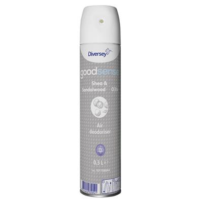 GOOD SENSE Shea & Sandalwood Neitralizējošs gaisa atsvaidzinātājs aerosolā 0,3L