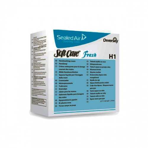 Šķidrās ziepes SOFT CARE FRESH H1 800ML