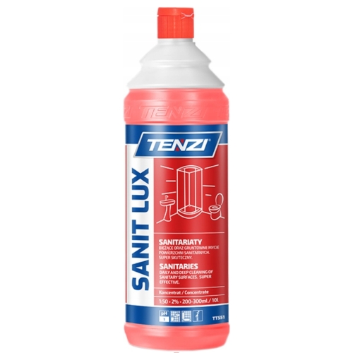 TENZI SANIT LUX  tīrišianas lidzeklis virsmám sanitārās telpas, 1L