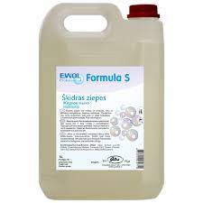 Šķidrās ziepes EWOL Formula S bez smaržas 5L 