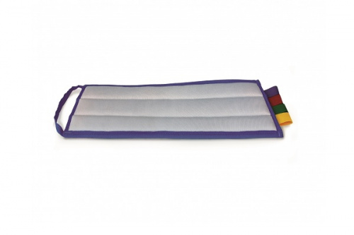 Mop, microfibre, with velcro, for glass, Flox Glas
