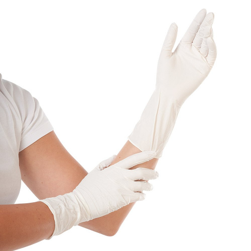 Nitrile gloves SAFE LONG LIGHT, 30cm, 100 pcs