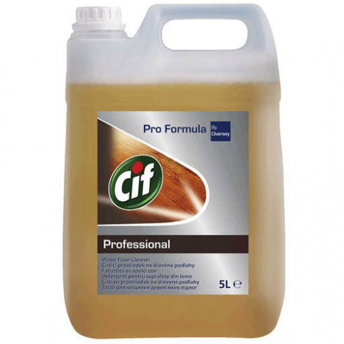 Cif Professional Wood Floor Cleaner Means for wooden surfaces 5L