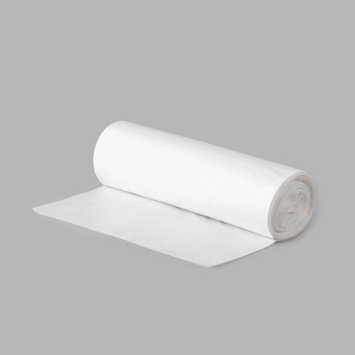 Atkritumu maiss 5L, 34x39cm, 10my, balti, HDPE, 20gab/rul.