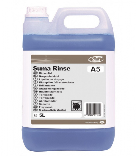 Suma RINSE A5 Skalošanas līdzeklis trauku mazgājamajai mašīnai 5L (2gab/iep) 