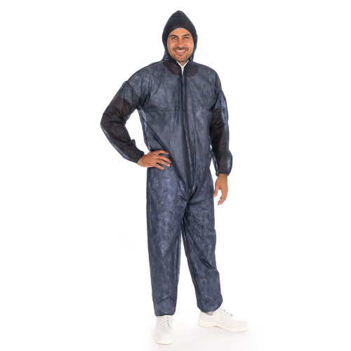 Coverall FORPUS, with hood, with concealed zipper, XXXL