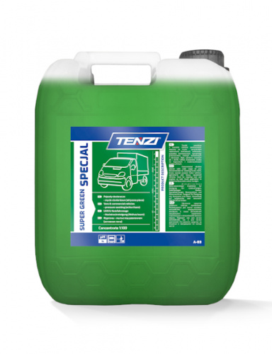 Aktīvās putas auto mazgāšanai TENZI Super Green Specjal  5 L