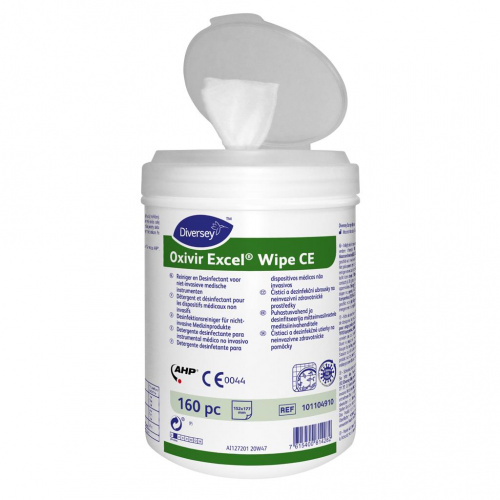 Oxivir Excel Wipe Cleaning and Disinfecting Wipes, 160pcs