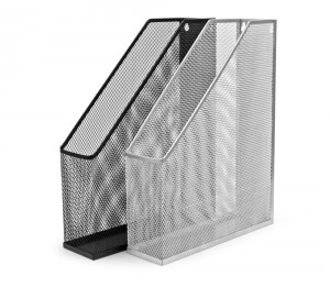 Metāla dokumentu bokss melns 25x7,3x31,8 cm